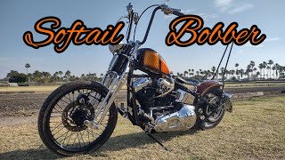 Custom Harley Softail Bobber Build [upl. by Esilec]