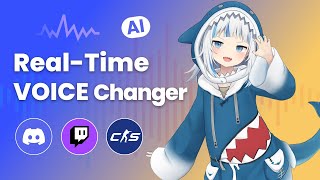 Realtime AI Voice Changer  How to Change Your Voice in Gamingamp Streaming [upl. by Lowe683]