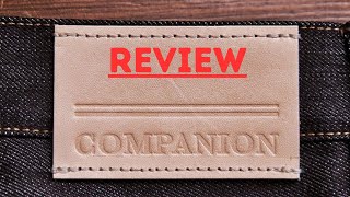 COMPANION DENIM SELVEDGE JEANS REVIEW [upl. by Allbee]