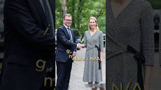 Prime Minister of Estonia Kaja Kallas Short Biography 2024 shorts youtubeshorts 2024 [upl. by Sivel]