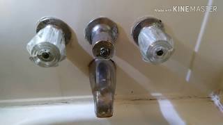 Install 3 handle shower faucet [upl. by Osterhus]