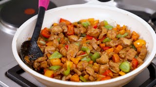 ONE POT CHICKEN amp SHRIMPS STIR FRY  ZEELICIOUS QUICKFIX [upl. by Sisely]