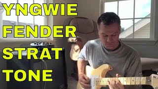 Yngwie Malmsteen  fender guitar  Scalloped fretboard explained [upl. by Colley]