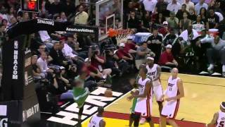 Rajon Rondo HUGE DUNK vs Heat Nov 11 2010 [upl. by Edualcnaej915]