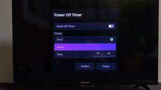 How To Manage Auto Power Off TImer On HISENSE Smart TV [upl. by Emanuele]