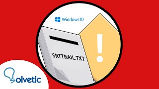 ✔️ REPARAR SRTTRAILTXT Windows 10 SOLUCION  c windows system32 logfiles srt srttrailtxt [upl. by Dannye]