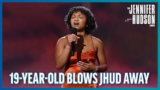 19YearOld Stuns Jennifer Hudson with ‘The Color Purple’ Performance [upl. by Peony279]