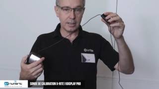 X RITE Sonde de calibration i1Display Pro et ColorChecker video [upl. by Shawnee]