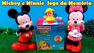 Mickey Mouse e Minnie Jogo da Memória Profissões  Muito legal  Memory Game MickeyMouseClubHouse [upl. by Jerrie]