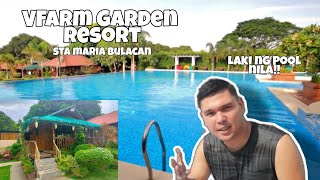 VFARM GARDEN RESORT  Sta Maria Bulacan  A very relaxing farm resort with a stunning pool area [upl. by Gelya]