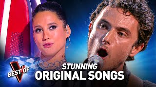 Coaches BLOWN AWAY By Talents ORIGINAL SONGS in the Blind Auditions of The Voice [upl. by Ardena]