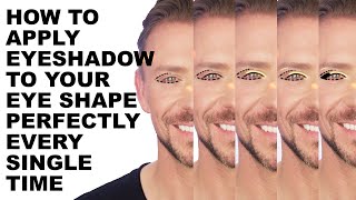 HOW TO APPLY EYESHADOW TO YOUR EYE SHAPE  BEGINNER  ADVANCED [upl. by Fleming]