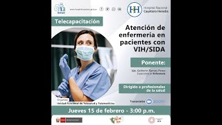 Atención de enfermería en pacientes con VIHSIDA [upl. by Fiden730]