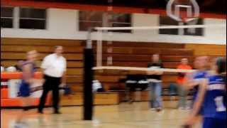 Pawnee vs Morrisonville Volleyball [upl. by Asteria]