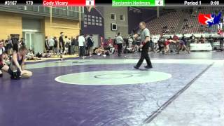 FSN 170 Cody Vicary Pekin High School vs Benjamin Heilman Olentangy Orange Crush [upl. by Ettecul]