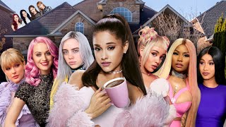 Celebrities in Ariana Grandes New House [upl. by Jodie27]