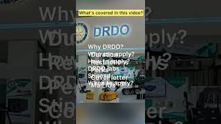 DRDO internship opportunities [upl. by Mahon]