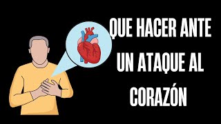 ¿Dolor en el Pecho Así Reconoces un Ataque al Corazón y Qué Hacer [upl. by Araldo898]