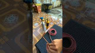 Mini Torch set for brazing  chota packet bada dhamaka 💥💥 mractech [upl. by Cranford]