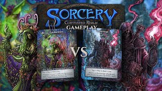 Battlemage vs Enchantress Showdown SorceryTCG Gameplay [upl. by Auohs99]