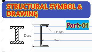 Structural symbol amp Drawing [upl. by Asylla576]