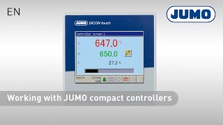 JUMO compact controller I EN [upl. by Gnni]