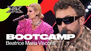 Beatrice fa IMPAZZIRE Dargen con “Nell’aria” di Marcella Bella  X Factor 2022  BOOTCAMP 2 [upl. by Leummas]