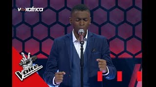 Claude Harold ‘ Demande au soleil ‘ de Garou Audition à l’aveugle The Voice Afrique francophone 2017 [upl. by Anais]