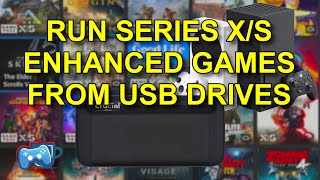 Can you play Xbox Series XS games from an external Hard Drive in 2022 [upl. by Yrrag]