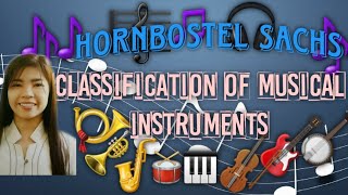 HORNBOSTEL SACHS CLASSIFICATION OF MUSICAL INSTRUMENTS  CHEONG KIM [upl. by Mel68]