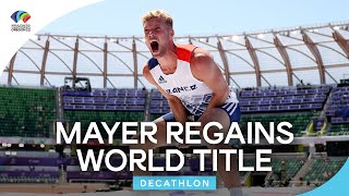 Mens Decathlon  World Athletics Championships Oregon 2022 [upl. by Norword494]