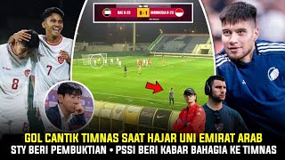 quotINI YANG KALIAN MAUquot Timnas U23 Acakacak UEA Di Laga Ujicoba • STY Desak Osaka Lepas Hubner [upl. by Anstice434]