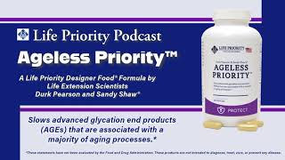 Ageless Priority™ Slows advanced glycation end products AGEs associated with aging processes [upl. by Bradeord]