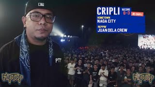 Cripli All 3 Rounds vs Frooz  Unibersikulo 12 [upl. by Nylrehc658]