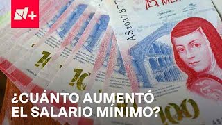 Salario Mínimo en 2024 ¿Cuánto aumentó en México  Despierta [upl. by Owain]