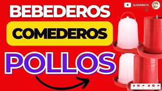 🟡CUÁNTOS COMEDEROS Y BEBEDEROS NECESITAN SUS POLLOS🐔CRECIMIENTO RÁPIDO DE POLLOS EN POCO TIEMPO👂 [upl. by Acirea]