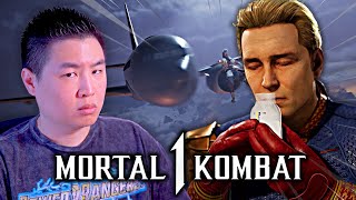 MORTAL KOMBAT 1  HOMELANDER FIRST LOOK REVEAL TRAILER REACTION [upl. by Ajiat]