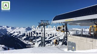 SaalbachHinterglemm ski destination Austria  allthegoodiescom [upl. by David273]