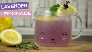 Dried Lavender Lemonade  Summer Drinks ☀️🌡️ Mugology [upl. by Buffum]