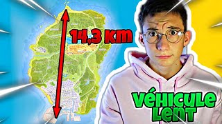 TRAVERSER TOUTE LA MAP AVEC LE VÉHICULE LE PLUS LENT DE GTA V ONLINE [upl. by Lim]