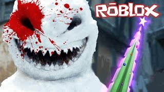 Roblox  Murder Mystery 2  MURDERED BY A KILLER SNOWMAN [upl. by Reggie243]