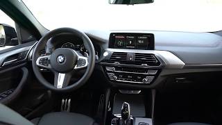 2019 BMW X4 M40d interior design [upl. by Nwahsiek]