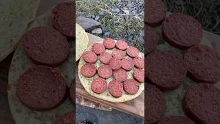 Doğada Tost  Toast in Nature Asmr outdoors outdoorcooking yemek doğa nature naturefood [upl. by Lydnek717]