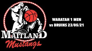 230521 Maitland Mustangs v Bankstown Bruins  Waratah 1 Men [upl. by Elleraj]