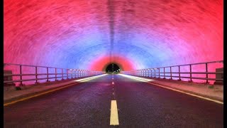 ryfylketunnelennorway driving through the worlds longest amp deepest undersea road tunnel 144km [upl. by Myrtie]