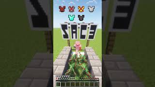 Dano da Berry vs Todas as Armaduras 😲minecraft shorts [upl. by Auhsot]