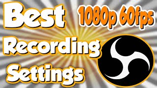 Best Record Setting in OBS 1080p 60fps [upl. by Erickson]