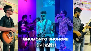 Ghumonto Shohore LRB  Covered by DIMINISHED [upl. by Laleb974]