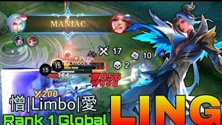 GLOBAL 1 LING MOBILE LAGENDS trending1 short rank [upl. by Blondelle948]