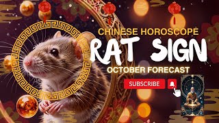 October 2024 RAT Chinese Zodiac HOROSCOPE Uncover Secrets for Success – WATCH NOW rat horoscope [upl. by Sierra]